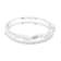GEMistry 14K White Gold 0.30Ctw Baguette and Round Diamond Split Shank Ring