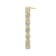 18K Yellow Gold Lab Grown Diamond Bracelet