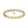 18K Yellow Gold Lab Grown Diamond Bracelet