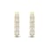 14K Gold Lab Grown Diamond Classic Hoop Earrings 4.20ctw