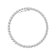 14K White Gold Lab Grown Diamond Tennis Bracelet