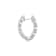 14K Gold Lab Grown Diamond Classic Hoop Earrings 3.35ctw