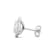 14K Gold Lab Grown Diamond Halo Stud Earrings 2.30ctw