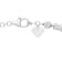 14K White Gold Round and Baguette Lab Grown Diamond Choker Style 20 Inch Necklace