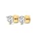 18K Gold Lab Grown Diamond Stud Earrings 1.55ctw