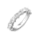 7 Stone Lab Grown East West Diamond Band