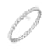 18K White Gold Lab Grown Diamond Tennis Bracelet