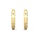 14K Gold Lab Grown Diamond Classic Hoop Earrings 5.20ctw