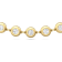 18K Yellow Gold Lab Grown Diamond by the Yard 20 Inch Station Necklace