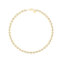 18K Yellow Gold Lab Grown Diamond by the Yard 15 Inch Necklace