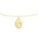 14K Yellow Gold 5 Stone Pear Shape Lab Grown Diamond by the Yard 16 Inch
Drop Necklace