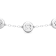 14K White Gold Lab Grown Diamond by the Yard 16 Inch Station Necklace
With 2 Inch Extender
