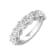 Lab Grown Diamond 7 Stone Shared Prong Band