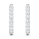 18K Gold Lab Grown Diamond Classic Hoop Earrings 10.85ctw