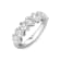 Platinum Oval Lab Grown Diamond Band