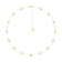 14K Yellow Gold Lab Grown Diamond by the Yard 17 Inch Necklace With 2
Inch Extender