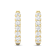 14K Gold Lab Grown Diamond Classic Hoop Earrings 6.75ctw