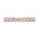 18K Rose Gold Lab Grown Diamond Bracelet