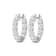 14K Gold Lab Grown Diamond Classic Hoop Earrings 5.20ctw