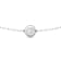14K White Gold Lab Grown Diamond by the Yard 17 Inch Necklace With 2
Inch Extender