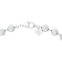 14K White Gold Lab Grown Diamond by the Yard 20 Inch Station Necklace