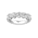 Lab Grown Diamond 5 Stone Shared Prong Band