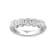 Lab Grown Diamond 5 Stone Shared Prong Band