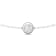 14K White Gold 5 Stone Lab Grown Diamond by the Yard 18 Inch Station
Necklace With 2 Inch Extender
