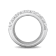 3 Row Lab Grown Diamond Bombay Pavé Band