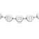 18K Yellow Gold Lab Grown Diamond by the Yard 16 Inch Station Necklace