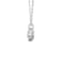 14K White Gold 1.0ct Lab Grown Diamond Solitaire Pendant