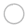 18K White Gold Lab Grown Diamond Tennis Bracelet