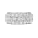 3 Row Lab Grown Diamond Bombay Pavé Band