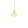 14K Yellow Gold Lab Grown Diamond by the Yard 17 Inch Necklace With 2
Inch Extender