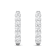 14K Gold Lab Grown Diamond Classic Hoop Earrings 6.75ctw