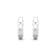 14K Gold Lab Grown Diamond Classic Hoop Earrings 2.90ctw
