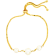 Sterling Silver with 0.5MIC 14K Yellow Gold Plating White Mother of
Pearl Bead Station Bolo Bracelet