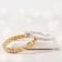 Chimento 18k Bracelet Stretch Classic in yellow gold with diamond accent