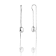 18K Armillas Acqua earrings in white gold