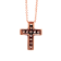 14KT Gold 1/3 CTTW Natural Diamond Cross Pendant