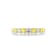 14KT 1/2 CTTW Yellow & White Diamond Band