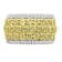 14KT 2.50 CTTW Yellow & White Diamond Band