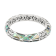 Artisan Balinese Sterling Silver Abalone Bangle