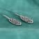 Artisan Balinese Sterling Silver Filigree Earrings