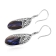 Balinese Artisan 925 Sterling Silver Dangling Earring with Abalone