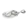 Artisan Balinese Mother-of-Pearl Sterling Silver Dragon Pendant