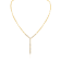 Gumuchian 18kt Yellow Gold and Diamond Moonlight Y Necklace