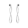 Siracusa earrings XXL in white gold 18k and 304 diamonds pavé, 1.05ct