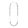 Anniversary100 gold mixed link necklace infinity style in yellow gold
18k and titanium
