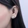 Dazzlingrock Collection 0.12ctw White Diamond Stud Earrings in 14K White
Gold in Push Back